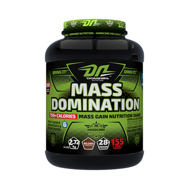 DOMIN8R Mass Domination Powder Belgiun Chocolate