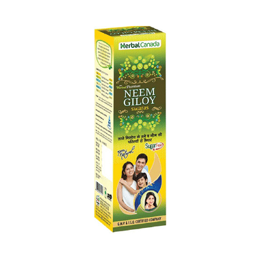 Herbal Canada Herbal Premium Neem Giloy Swaras Sugar Free