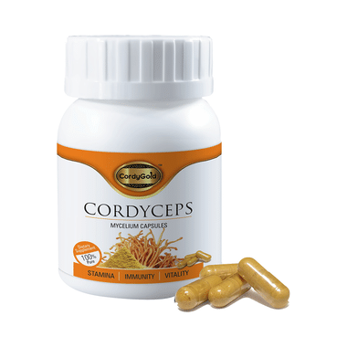 Cordy Gold Cordyceps Mycelium Capsule