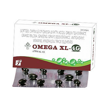 Omega  XL 4G  Soft Gelatin Capsule