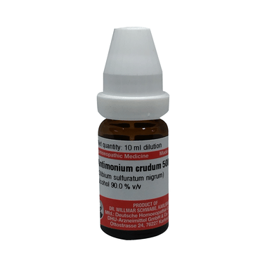 Dr Willmar Schwabe Germany Antimonium Crudum Dilution 50M