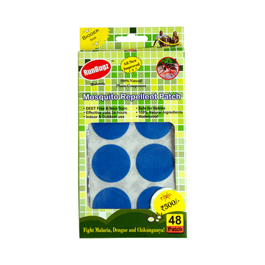 Runbugz Mosquito Repellent Patch Blue