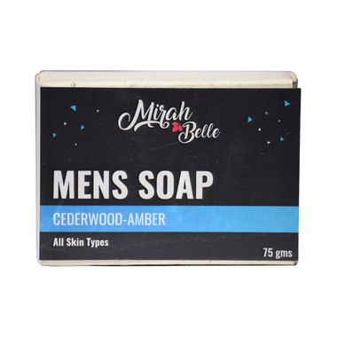 Mirah Belle Cedarwood Amber Men Soap