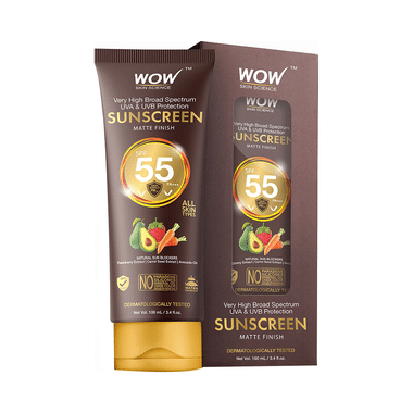 WOW Skin Science Sunscreen SPF55