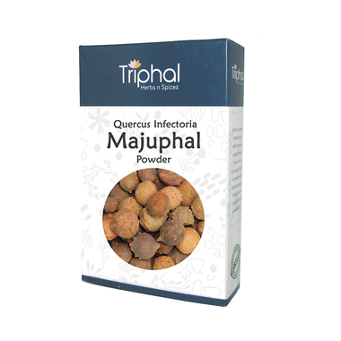Triphal Powder Majuphal/ Gall Oak/ Majoophal/ Manjakani/ Quercus Infectoria