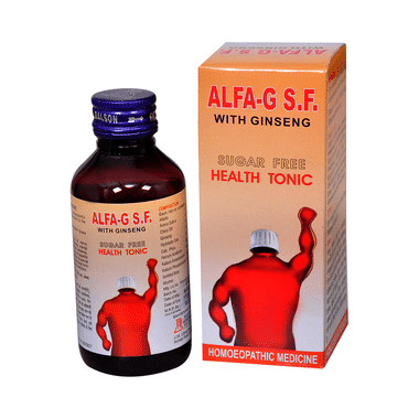 Ralson Remedies Alfa-G S.F. With Ginseng Health Tonic