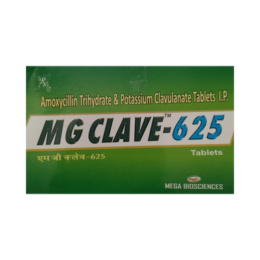 MG Clave 625 Tablet