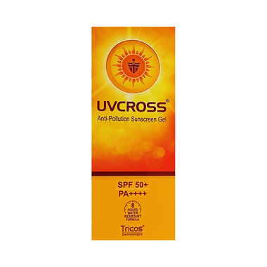 Uvcross Anti-Pollution Sunscreen Gel SPF 50+