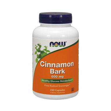Now Foods Cinnamon Bark 600mg Capsule