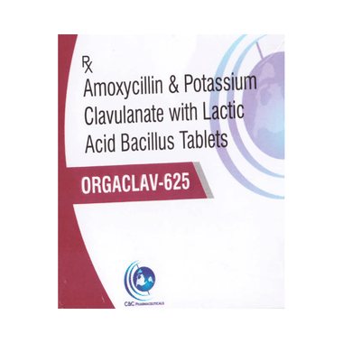 Orgaclav 625 Tablet