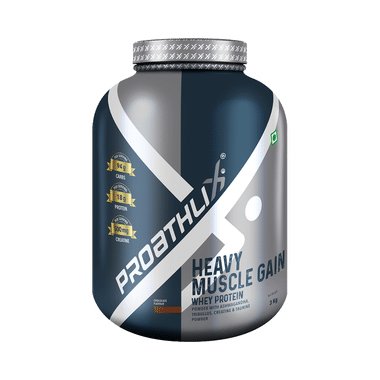 Proathlix Heavy Muscle Gain  Whey Protein Powder Chocolate