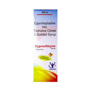 Cyproultizyme Syrup Delicious Orange