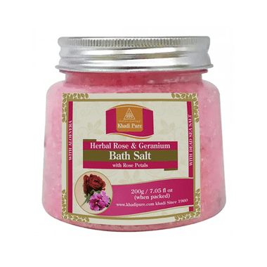 Dollzy International Bath Salt Rose And Geranium