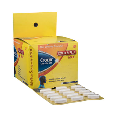 Crocin Cold & Flu Max Tablet