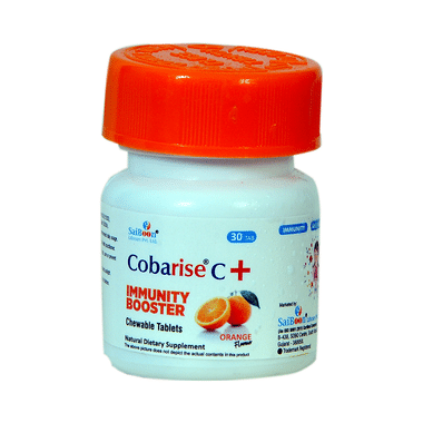 Cobarise C+ Chewable Tablet Orange