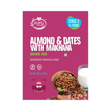 Early Foods Almond & Dates With Makhana Drink Mix Stage 3