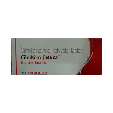 CILNIkem-Beta 2.5 Tablet