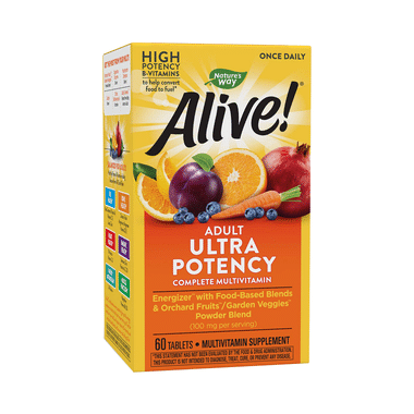 Nature's Way Alive Adult Ultra Potency Complete Multivitamin Tablet