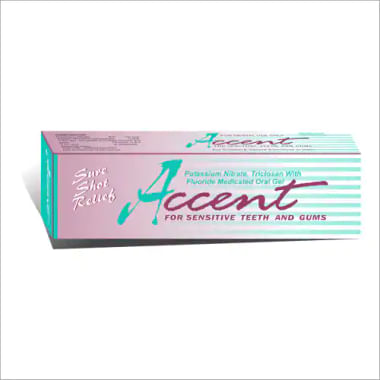 Accent Medicated Oral Gel