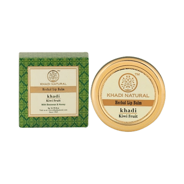 Khadi Naturals Herbal Lip Balm Kiwi Fruit