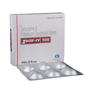 Zocef-CV 500 Tablet