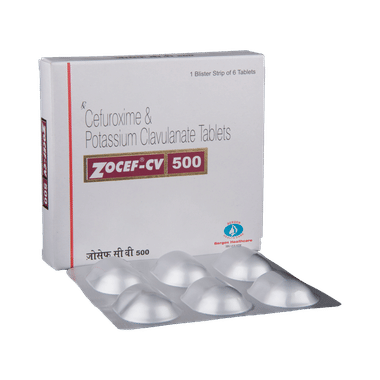 Zocef-CV 500 Tablet