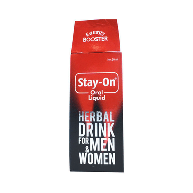 Stay-On Oral Liquid Herbal Drink For Men & Women (30ml Each)