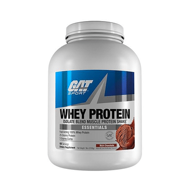 GAT Sport Whey Protein Powder Rich Chocolate