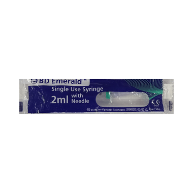 BD Emerald 2ml Syringe With 24G Needle