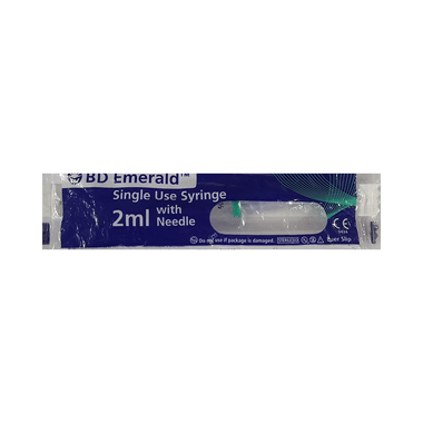 BD Emerald 2ml Syringe with 24G Needle