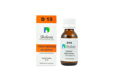 Doliosis D15 Throat Irritation Drop