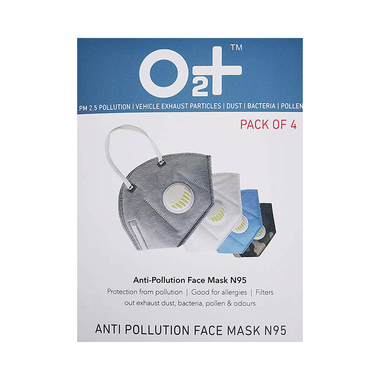 O2+ Anti Pollution Face Mask N95