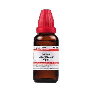 Dr Willmar Schwabe India Natrum Bicarbonicum Dilution 200 CH