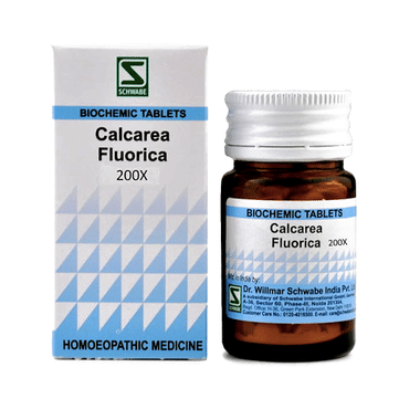 Dr Willmar Schwabe India Calcarea Fluorica Biochemic Tablet 200X