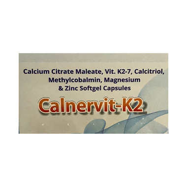 Calnervit-K2 Softgel Capsule