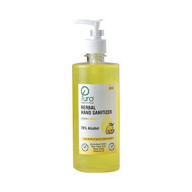 Puro Herbal Hand Sanitizer Lemon