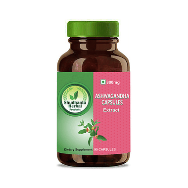 Shudhanta Herbal Ashwagandha 800mg Capsule