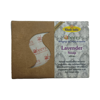 Khadi India Abeers Premium Lavender With Oats Soap