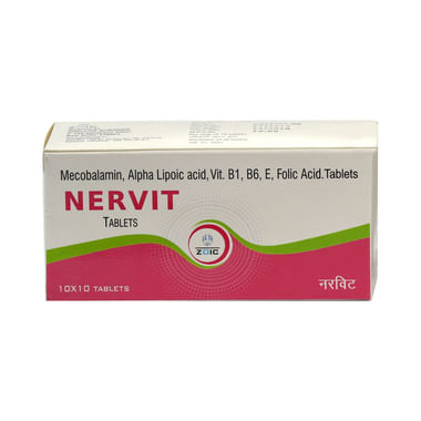 Nervit 500mcg Tablet