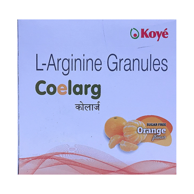 Coelarg Sachet Orange Sugar Free