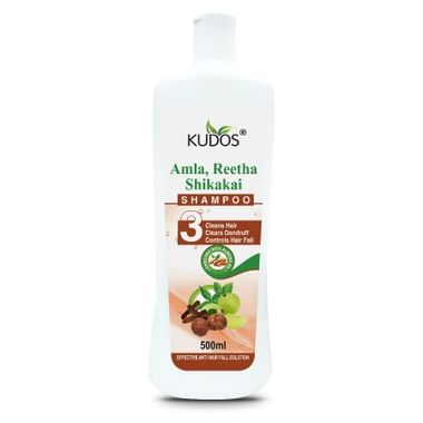 Kudos Amla Reetha Shikakai Shampoo