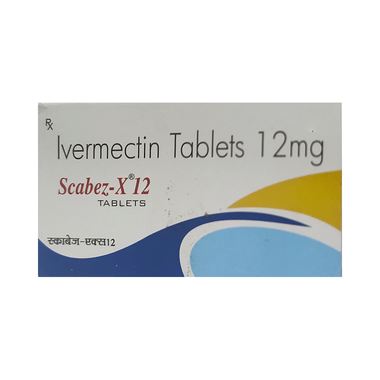 <span style='color:#626A7A'>Scabez-X 12 Tablet</span>
