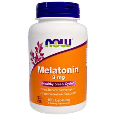 Now Foods Melatonin 3mg Capsule