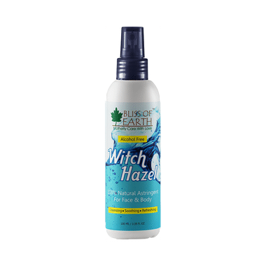 Bliss Of Earth Alcohol Free Witch Hazel Toner