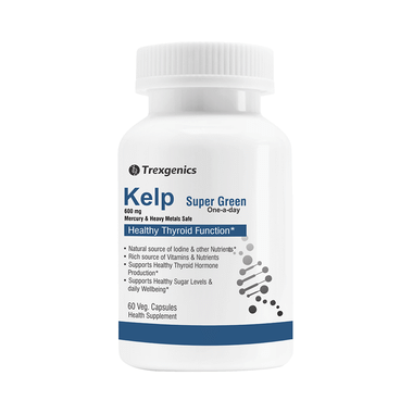 Trexgenics Kelp Super Green 600mg Veg. Capsules