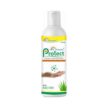 Dr. Morepen Protect Instant Hand Sanitizer Aloe Vera