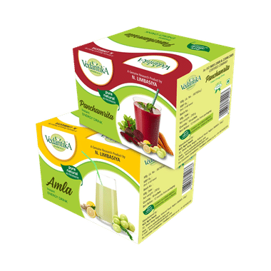 Vedantika Herbals Combo Of Amla And Panchamrita Energy Drinks