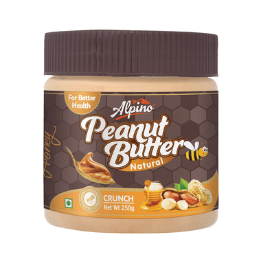 Alpino Natural Crunch Honey Peanut Butter