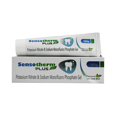 Sensotherm Plus Gel Toothpaste for Sensitive Teeth & Remove Cavity Cool Mint