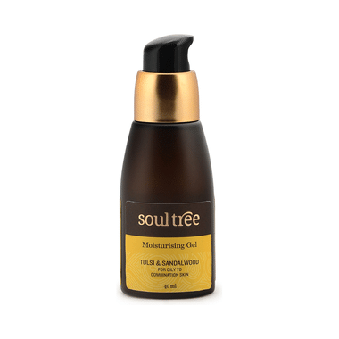 Soul Tree Moisturising Gel With Tulsi And Sandalwood Oily Skin